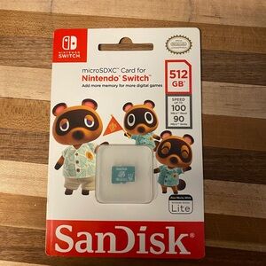 Micro SDXC Card Nintendo Switch 512 GB